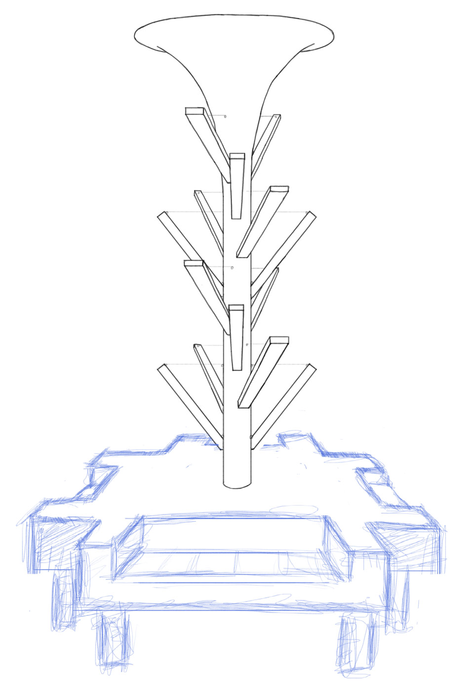 Sketch - Tree structure
