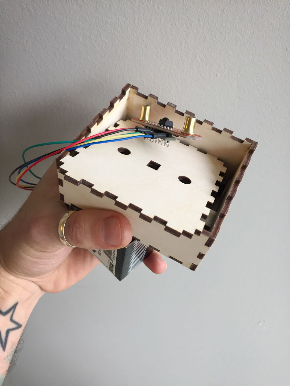 ZX Sensor Box with wires dangling